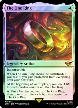 The One Ring Foil The Lord of the Rings NM MTG - Image 1