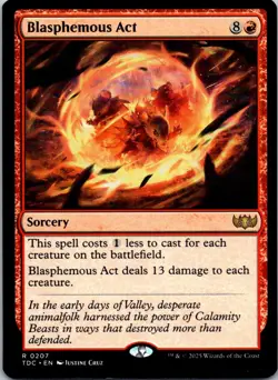 BLASPHEMOUS ACT 207 R COMMANDER: TARKIR: DRAGONSTORM - Image 1