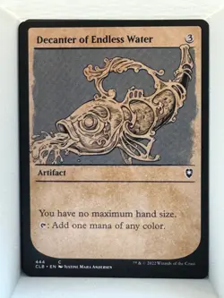 Decanter of Endless Water (Showcase) C Commander Legends: Battle for Baldur's NM - Image 1