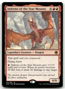 Inferno of the Star Mounts #151 (NM) Forgotten Realms AFR Magic MTG - Image 1