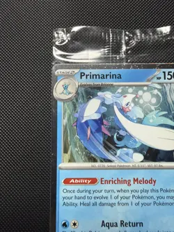 Pokemon TCG Primarina Sealed ‘What’s Your Favorite’ Promo - IN HAND Barnes&Noble - Image 5