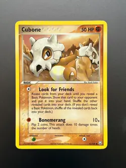 Cubone 51/109 - Pokemon TCG EX Team Rocket Returns NM - Image 1