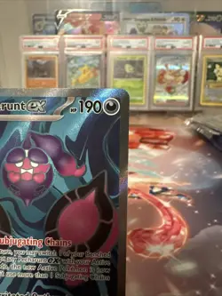 Pokemon Pecharunt EX 85/64 Full Art Ultra Rare Shrouded Fable NM Condition - Image 3