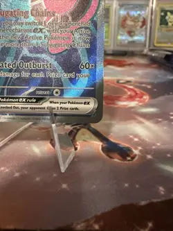 Pokemon Pecharunt EX 85/64 Full Art Ultra Rare Shrouded Fable NM Condition - Image 4