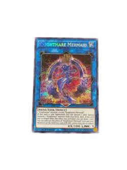 Yu-Gi-Oh Card - MP19-EN025 - KNIGHTMARE MERMAID (secret rare holo) - NM/Mint - Image 1
