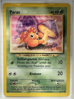 Paras - 1st Edition German Card Neo Revelation Series (47/64) NM - Image 1