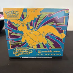 Pokemon Center Ascended Heroes ETB Elite Trainer Box Factory Sealed (#1) - Image 1