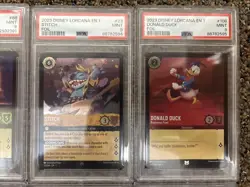 Disney Lorcana Graded Card Slabs Lot of 8 (Promo John Silver) PSA Mint 9’s - Image 3