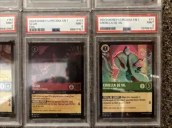 Disney Lorcana Graded Card Slabs Lot of 8 (Promo John Silver) PSA Mint 9’s - Image 5