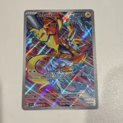 Pokemon TCG Zeraora 151/142 Illustration Rare Full Art Stellar Crown Sv07 NM - Image 1
