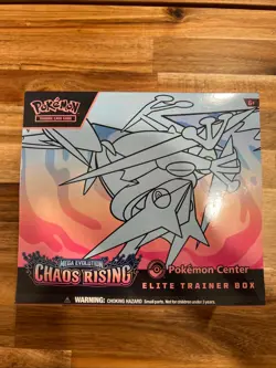 Pokemon TCG Chaos Rising Pokemon Center ETB! Brand New Factory Sealed - Image 1