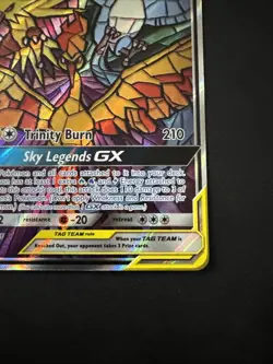 Moltres & Zapdos & Articuno GX SM210-Holo Promo-Pokemon- Stained Glass Birds - Image 5