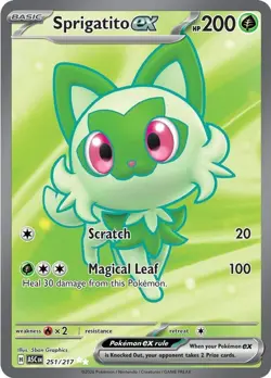Sprigatito ex [ME: Ascended Heroes - 251/217] Ultra Rare - Image 1