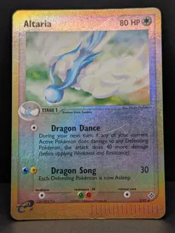 Altaria 2/97 Dragon Reverse Holo Rare Pokemon TCG Nintendo e-reader LP - Image 3