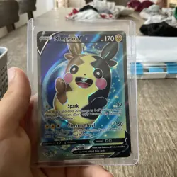 2020 Pokemon Sword & Shield: Full Art Morpeko V #190/202 NM - Image 1