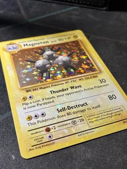 Pokemon TCG Magneton 38/108 Holo Rare XY Evolutions (HOLO BLEED) - Image 4