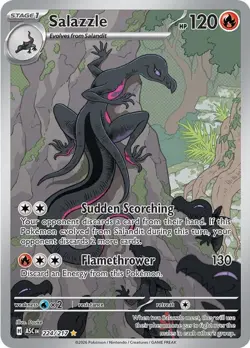 Salazzle [ME: Ascended Heroes - 224/217] Illustration Rare - Image 1