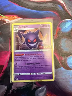 Pokemon TCG Gengar SWSH241 Sword & Shield Promo Holo HP120 Mint - Image 1