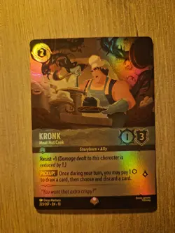 Kronk Meat Hut Cook 223/207 - Disney Lorcana Attack Of The Vine - Epic - Image 1