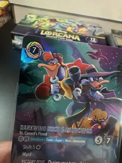 Enchanted Darkwing Duck & Launchpad Attack of the Vine Disney Lorcana English - Image 3