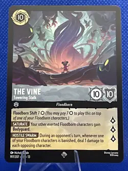 Lorcana The Vine - Towering Stalk 197/207 Attack the Vine! Super Rare Reg - Image 1