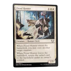 FIEND HUNTER #11 MTG Duel Decks: Blessed vs. Cursed NM Magic The Gathering 11/80 - Image 1