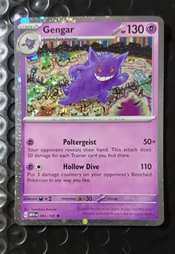 Gengar (Cosmos Holo) 094/165 Miscellaneous Cards & Products Holo - Image 1