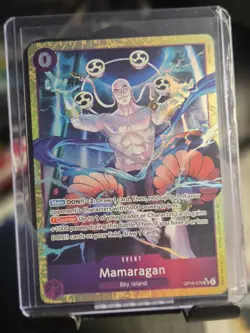 Mamaragan OP15-078 ALT ART SR One Piece Card Game Sky Island Near Mint Foil - Image 1