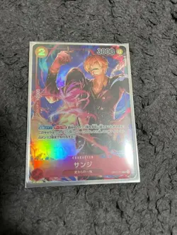 V1 Mint JP Sanji OP01-013 R Parallel ONE PIECE Card Game ROMANCE DAWN TCG Japan - Image 1