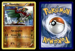 Hawlucha 87/162 Reverse Holo Rare BREAKthrough Pokemon Card - Image 1