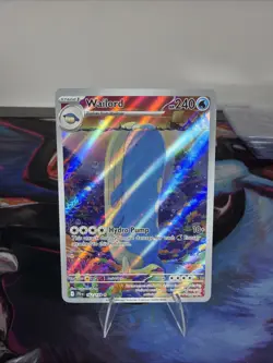 Journey Together Wailord Illustration Holo Card #162/159 NM - Image 1
