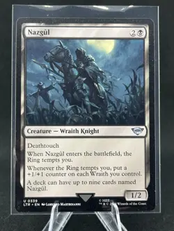 Nazgul (0339) #339 (NM) Lord of the Rings LTR Magic MTG - Image 1