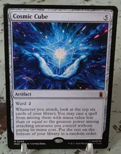Wizards of the Coast Cosmic Cube Myth Artifact 0245 Marvel Super Heroes MTG EN - Image 1