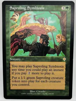 MTG Saproling Symbiosis Invasion Regular - Image 1