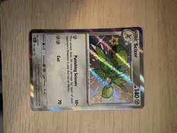 Pokemon TCG Scizor 191/091 Baby Shiny Paldean Fates Scarlet & Violet - Image 1