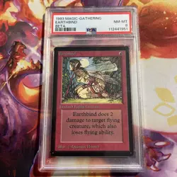 Earthbind - Beta - MTG - PSA 8. - Image 1