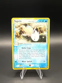 Pokemon TCG Togetic (Delta Species) 11/101 Dragon Frontiers Holo Rare 2006 LP - Image 1