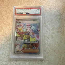 2023 POKEMON SV2D JAPANESE IONO #095 SPECIAL ART RARE PSA 10! - Image 1