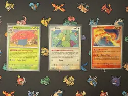 Pokemon 151 Deck Exclusive Non-Holo Lot Vileplume Ditto Moltres 045 132 146 NM - Image 1
