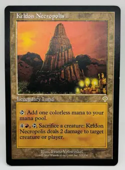 MTG Keldon Necropolis Invasion Regular - Image 1