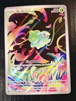 Pokemon Bulbasaur 133/132 SIR Holo ME01 Mega Evo NM Pack Fresh TCG - Image 5