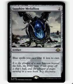 MTG: Sapphire Medallion | Modern Horizons 3 296 NM - Image 1
