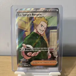 Lt. Surge's Bargain 170/132 - Mega Evolution Ultra Rare - Pokemon TCG (NM) - Image 1