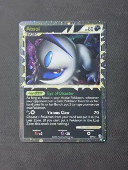 Absol Prime HGSS Triumphant 91/102 Ultra Rare Holo Pokemon TCG - MINTY - Image 1