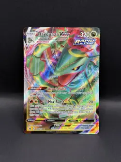 Rayquaza VMAX 102/159 ULTRA RARE Crown Zenith Pokemon English HOLO Foil EN TCG - Image 1