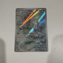 Mienshao 200/182 SV04 Paradox Rift Illustration Rare Holo English 2023 NM - Image 1