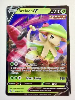 Pokemon - Breloom V - 006/264 - Ultra Rare - Fusion Strike - - Image 1