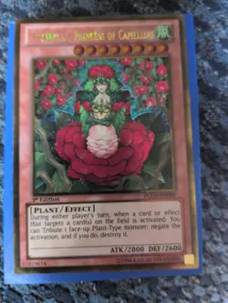 Yugioh Tytannial, Princess of Camellias PGLD-EN088 Gold Rare 1st Edition NM - Image 2