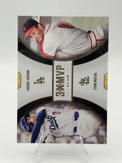 2025 Topps Welcome to the Club: 3 time Mvp - Dual Shohei Ohtani, Stan Musial #D9 - Image 1