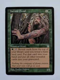 Hermit Druid Stronghold MTG NM Free shipping with tracking - Image 1